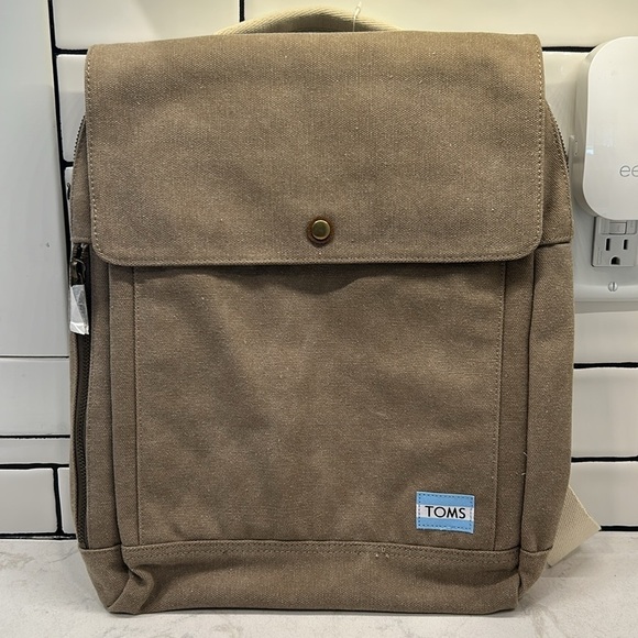 Toms Trekker Canvas Backpack Dessert Taupe - Women's - Picture 2 of 13